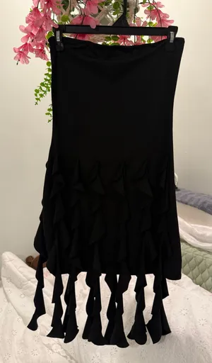 Amazon Ruffle drop dress thumbnail 1