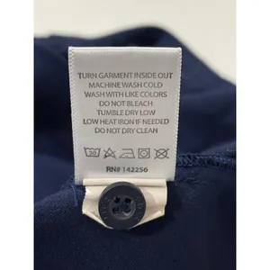 FIGS Nala Short Sleeve Scrub Polo Top - Blue - XS thumbnail 8