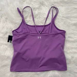 Under Armour Motion Strappy Tank Top Purple Size Large thumbnail 5