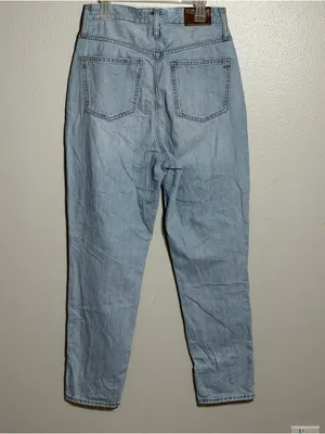 Madewell Women Denim The‎ Curvy Perfect Vintage Light Blue Jeans size 26 thumbnail 5