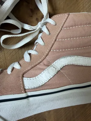 VANS Sk8-Hi Mahogany Rose High Top Skate Shoes Sneakers Pink Size 7.5 thumbnail 2
