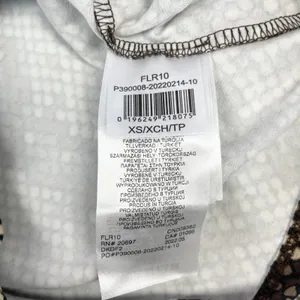 Dickies Women Camden Top XS Snake‎ Print Mock Neck Street Retro Activewear thumbnail 8