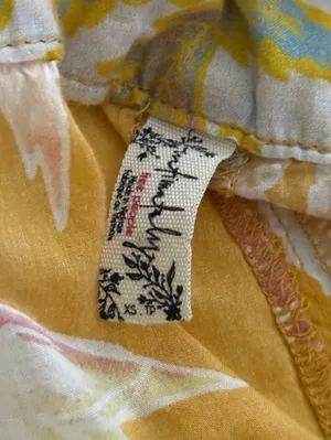 Free People Intimately Breezy Bottoms in Yellow Floral thumbnail 4