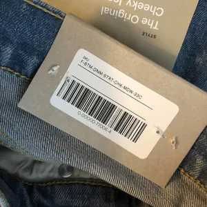 Everlane Womens The Original Cheeky Jeans Stretch Worn-In Mid Blue 33 Crop thumbnail 6