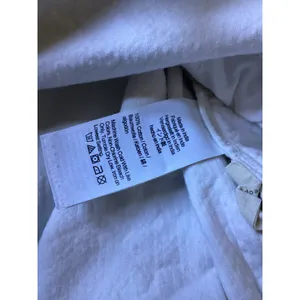 Madewell White Corduroy Shirt Jacket NG882 Womens M Cotton Shacket Button Up thumbnail 5