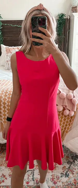 Nordstrom Hot Pink Dress thumbnail 3