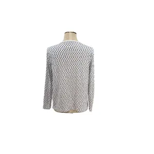 Roller Rabbit Blue Heart‎ Pajama Top Pima Cotton Henley Sleep Shirt Size Small thumbnail 8