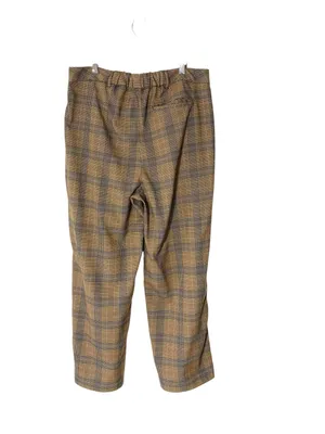 OLD NAVY Plaid Taylor Wide Leg Trousers thumbnail 3