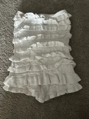 Edikted Robin Ruffle Knit Romper thumbnail 7