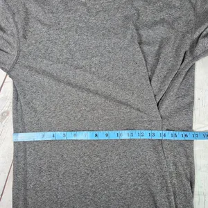 Cabi 3650 Put‎ on Sweatshirt Gray Long Sleeve Knit Dress Mini Casual S thumbnail 6