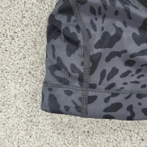 Lululemon In A Flash Bra II Womens 2 Deep Coal Animal Swirl Cheetah Crossback thumbnail 3