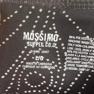 Mossimo leggings Size Large NEW Black thumbnail 5