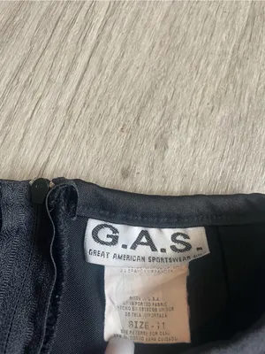 Black A-Line Women's Skirt thumbnail 2