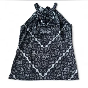 The Limited Y2K black and white lace top thumbnail 1