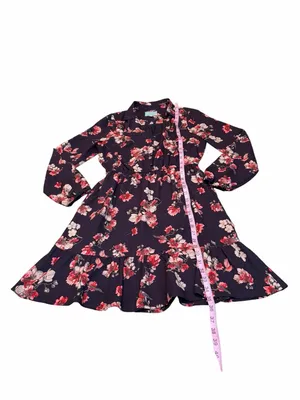 SKIES ARE BLUE long sleeve floral dress thumbnail 2