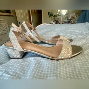 Maripé Women's Tan and Silver dress Sandals thumbnail 3