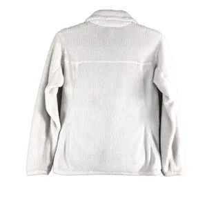 PATAGONIA Polartec Fleece Snap-T Pullover Women XS Cream Gorpcore Outdoor Casual thumbnail 4