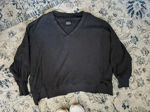 Grey American eagle sweatshirt thumbnail 3