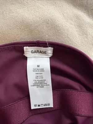Garage Plum Spaghetti-Strap Cami thumbnail 3