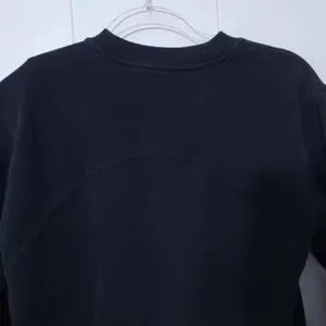 Lululemon Women's Long Sleeve Pullover Sweater Black With Logo thumbnail 5