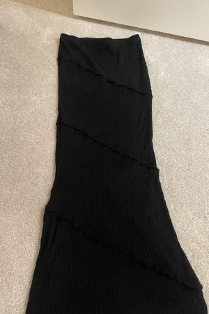 Princess Polly Skirt Maxi Black thumbnail 1