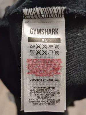 Gymshark Black Long Sleeve Crop Top Size XL thumbnail 3