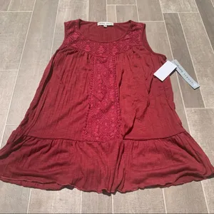 Absolutely Famous Red Wine Tank Top; small women’s thumbnail 1