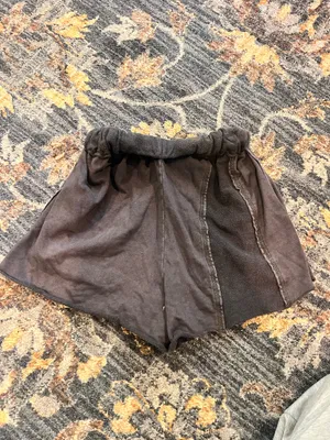 Urban outfitters out from under charcoal high waisted shorts thumbnail 2