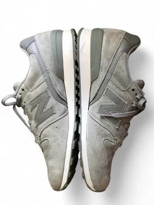 New Balance 696 Classic Women's Running Shoes WL696WPG Gray Suede Size 9 thumbnail 7