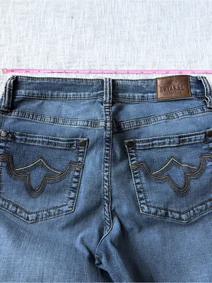 Shyanne Bootcut Embroidered Western Mid Rise Jeans 🐎 Size 33 Short thumbnail 7
