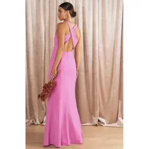 NWT Show Me Your Mumu‎ Rachel Maxi Dress Womens XL Pink Bridesmaid Wedding Guest thumbnail 2