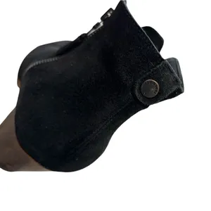 RAG + BONE Margot Black Waxed Suede Boots Size 9.5 thumbnail 9