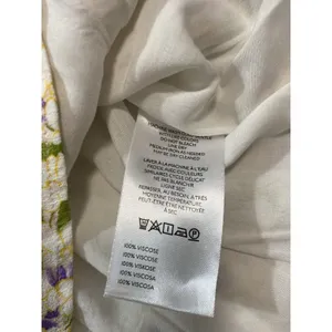 Maeve by Anthropologie Cream Halter Mini Dress with Lavender Floral 100% Viscose thumbnail 11