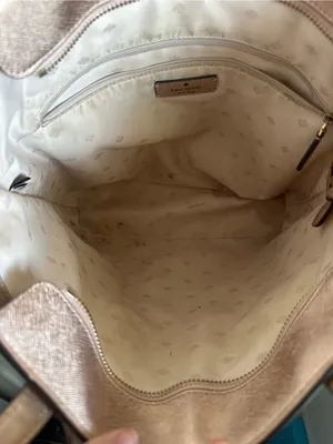 Kate Spade Pink Glitter Tote Bag thumbnail 6