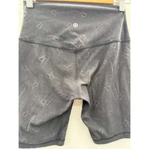 Lululemon Align High Rise‎ Shorts Women's 6 Black Yogo 8" Yoga Workout Stretch thumbnail 7