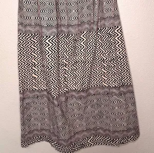 Anthropologie Edme & Esyllte Dress Womens 0 Brown Cream Geometric Print Maxi thumbnail 6