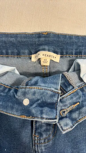 PacSun LA Hearts Denim Skirt Mini thumbnail 3
