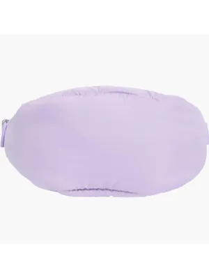 LeSportsac Mini Sheen Crescent Shoulder Bag Lavender Purple Lilac NWT thumbnail 4