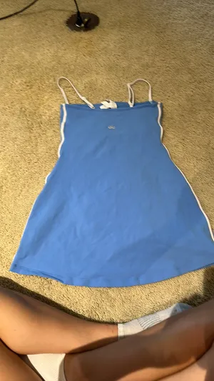 Alo Streamlined Dress Yoga Airbrush light blue thumbnail 2