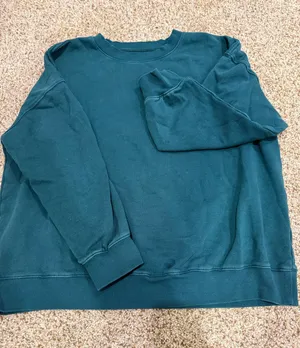 Old Navy Turquoise crewneck thumbnail 1