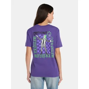 Beetlejuice Women's Graphic Tee with Short Sleeves, Size M G-030 thumbnail 6
