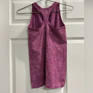 Athleta Maroon Racer Back Athletic Tank Top - Small - VGUC thumbnail 2