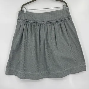 American Eagle Y2K Gingham Skirt Sz 14 Cottagecore Boho Academia Drop Waist thumbnail 6