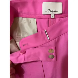 3.1 Phillip Lim $470 2 Bright Pink Tuxedo Trousers High Waist Rise Dress Pants thumbnail 7