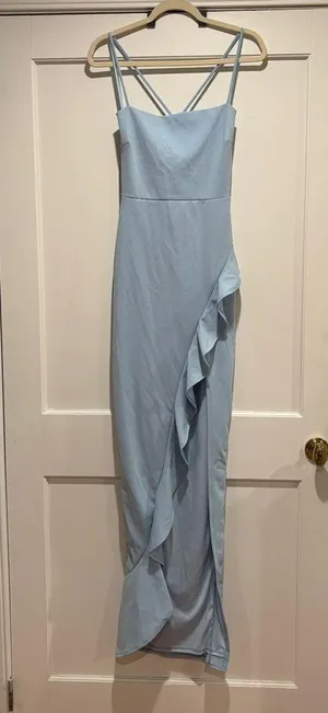 Windsor Blue Strapless Dress thumbnail 3