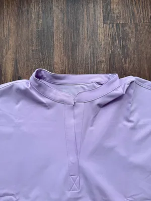 NWT FIGS Women’s Lavender Dew Purple Rafaela Three Pocket Scrub Top - Size 3XL thumbnail 5