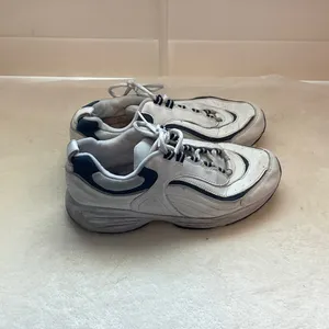 Easy Spirit White and Blue Women's Sneakers thumbnail 4