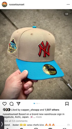 New Era Myfitteds New York Yankees Japan ichiro inspired size 7 1/4 brand new thumbnail 6