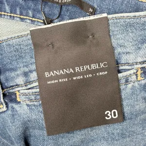 Banana Republic Wide Leg High Rise Cropped Jeans thumbnail 6