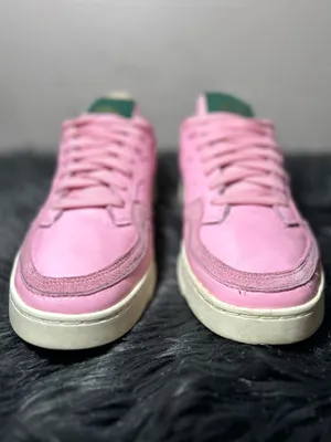 Adidas Supercourt 'True Pink Green Pink Low Top Sneakers Sneaker Size 9 thumbnail 4